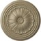 Ekena Millwork Alexa Ceiling Medallion (Fits Canopies up to 2 7/8"), Hand-Painted Gobi Desert, 20 1/2"OD x 1 7/8"P CM20ALGDF - alternate 1